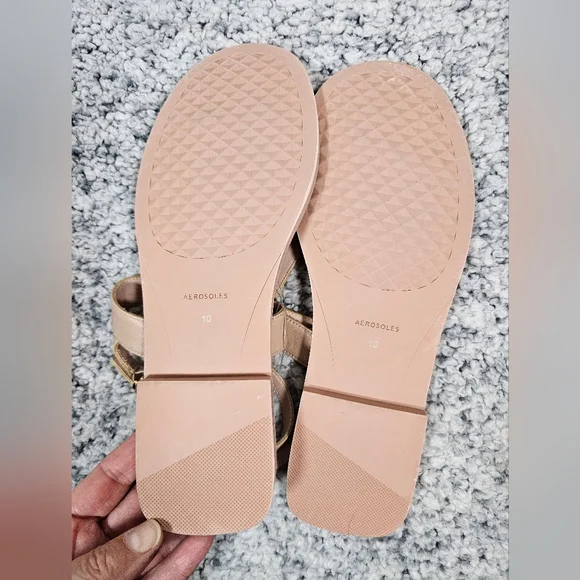 AEROSOLES 10 M Leather Sandals - Picture 5 of 8